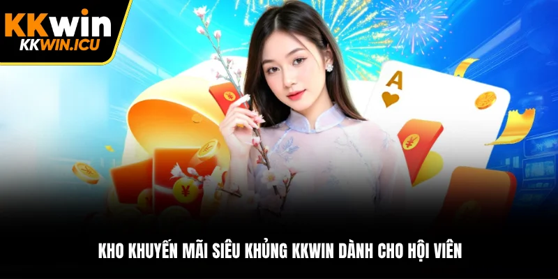 Kho khuyến mãi siêu khủng KKWIN dành cho hội viên Kho khuyến mãi siêu khủng KKWIN dành cho hội viên